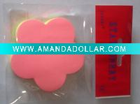 Flower shaped sticky note