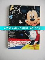 PP Cover Monthly Notebook with Spiral binding