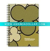 spiral notebook
