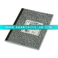 Composition hard cover notebook
