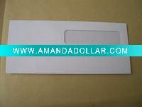 paper envelope with window