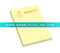 sticky note pad