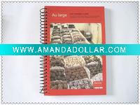 Wholesale HARD COVER SPRAL NOTEBOOK