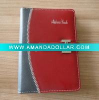 Wholesale Promotional PU Leather Address Book
