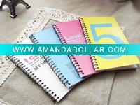 Wholesale 2011 Colorful Spiral Notebook
