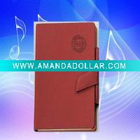 Wholesale 2010 Embossed leather notebook