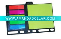 writing pad/ notepad with PET