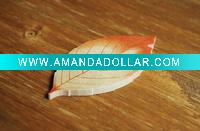 leaf shaped sticky note