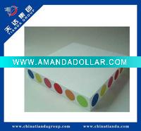 four sides printing self adhesive sticky note cube tdp-005018