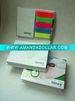 Hard Cover Sticky Note Pad