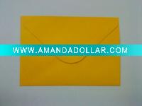 Wholesale 105orange ordinary paper envelope for gift card