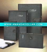 Wholesale PU synthetic leather notebook