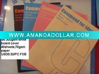 Wholesale School notebook(white board cover),exercise