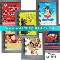 Wholesale Catoon Spiral Note book
