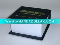 hard-cover memo pad