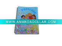 Wholesale fancy Sprial school exercise book ZYNB419