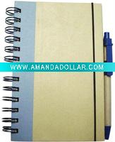 Wholesale Recycle Paper Spiral Notebook