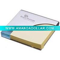 sticky memo pad