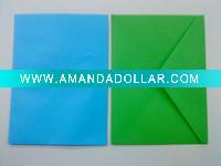 120g blue/green ordinary paper envelope for gift card