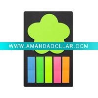die cut sticky note pad