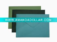 Wholesale 80-120g ordinary colour paper envelope size Dl(220*110mm),175*132 mm