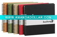 Wholesale color spiral notebook eco book