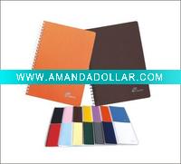 Wholesale spiral notebook with colored paper