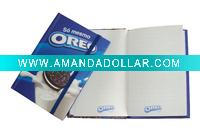 Wholesale hard cover notebook with elastic