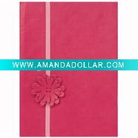 Wholesale Hardbound Notebook with flower