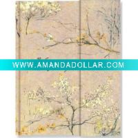 Wholesale Chinese Flower Recycled Journal Book
