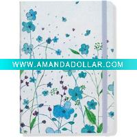 Wholesale Blue Flower Recycled Journal Book