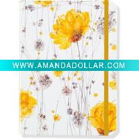 Wholesale Yellow Flower Recycled Journal Book