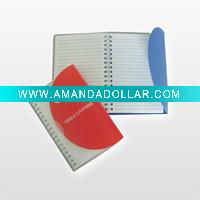 PP flap spiral notebook