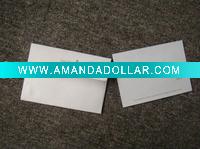 white envelope printing