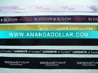 Wholesale printed ribbon/color ribbon/satin ribbon