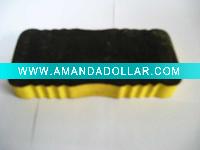 Magnetic white board eraser
