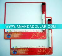 fridge whiteboard magnet & mark pen for advertising gifts
