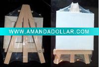 cheap mini streched canvas easels