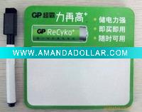 writting board/magnet message board with pen