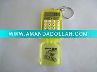 Wholesale calculator with keychain