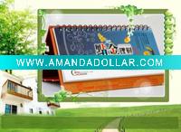 Wholesale 12pages simple print Desk calendar