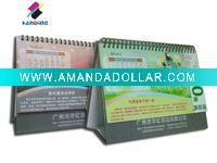 Wholesale supply cardboard desk calendar printing