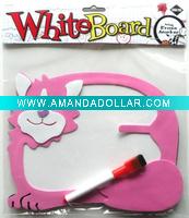 Eva foam White Board with marker set