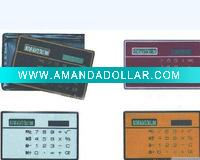 Wholesale pocket solar card calculator with credit card shape