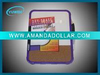 Multi-use kid magnetic board with marker pen