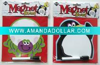 Decorative magnet white board with marker