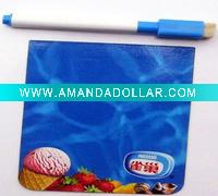 Wholesale promotion fridge magnet writing board+pen