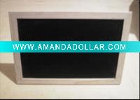 wooden blackboard