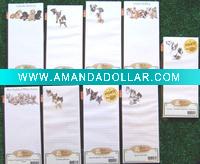 Wholesale promotional dog breed magnetic notepad