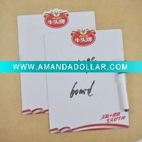 Wholesale new arrival promotional gifts magnet message board for food advertising